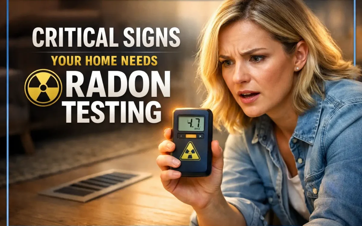 Critical Signs Your Home Needs Radon Testing