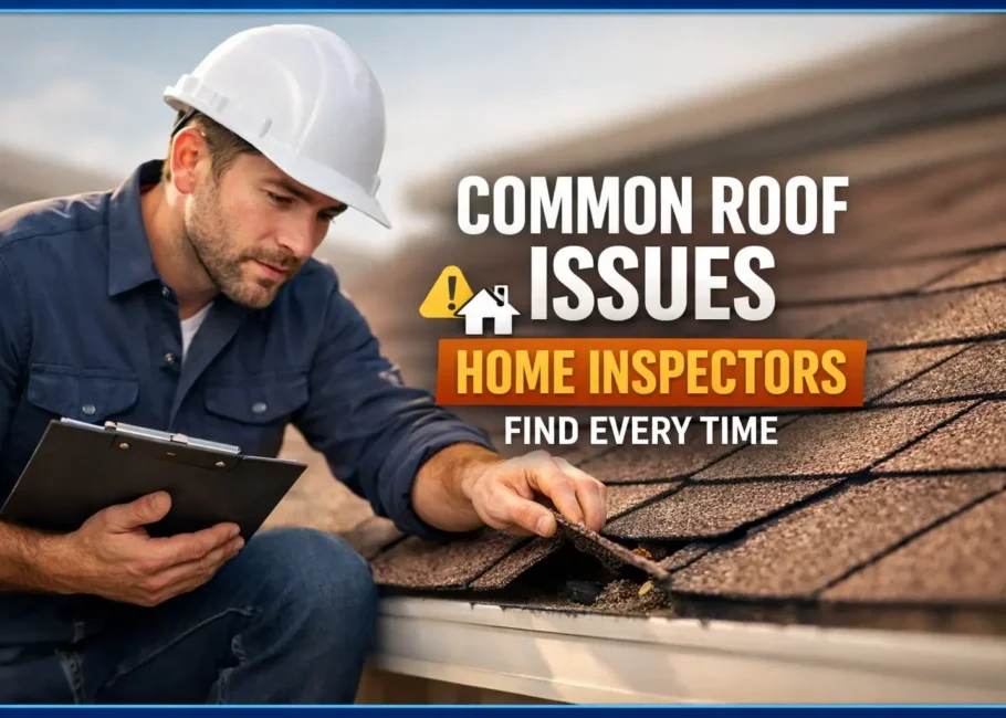 Common Roof Issues Home Inspectors Find Every Time Common Roof Issues Home Inspectors Find Every Time