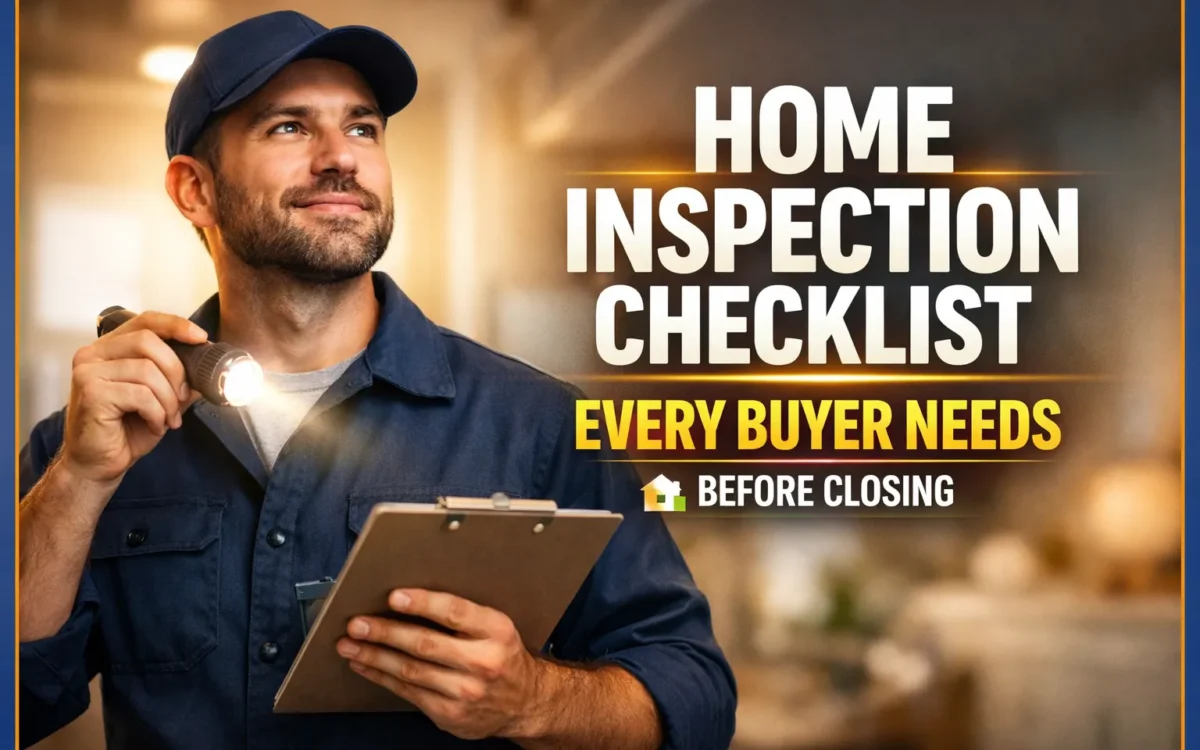 Home Inspection Checklist Every Buyer Needs Before Closing
