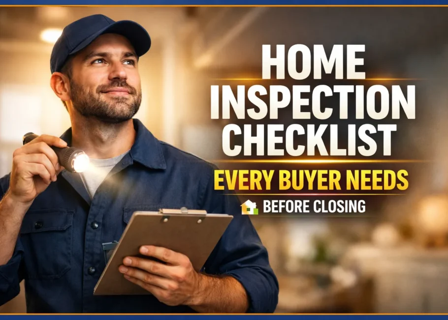 Home Inspection Checklist Every Buyer Needs Before Closing Home Inspection Checklist Every Buyer Needs Before Closing
