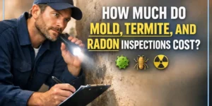 How Much Do Mold, Termite, and Radon Inspections Cost
