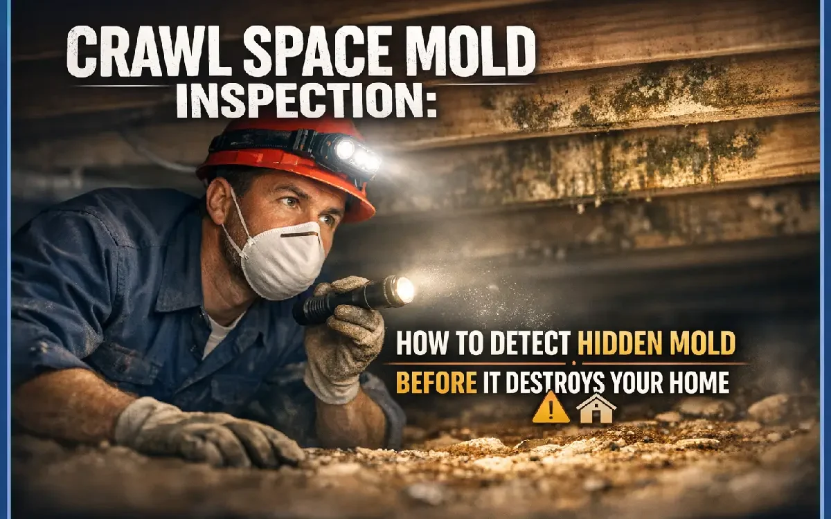 Crawl Space Mold Inspection Don't Let Mold Destroy Your Home