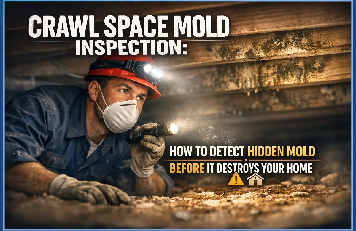 Crawl Space Mold Inspection Don't Let Mold Destroy Your Home