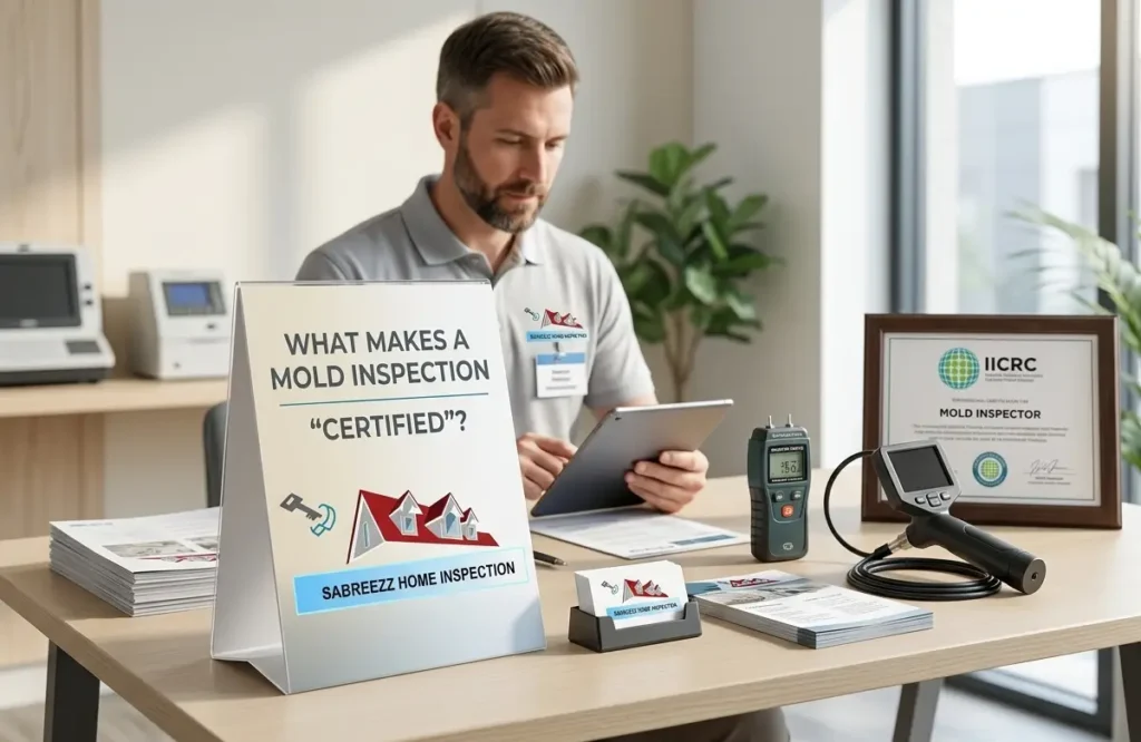 What Makes a Mold Inspection “Certified”
