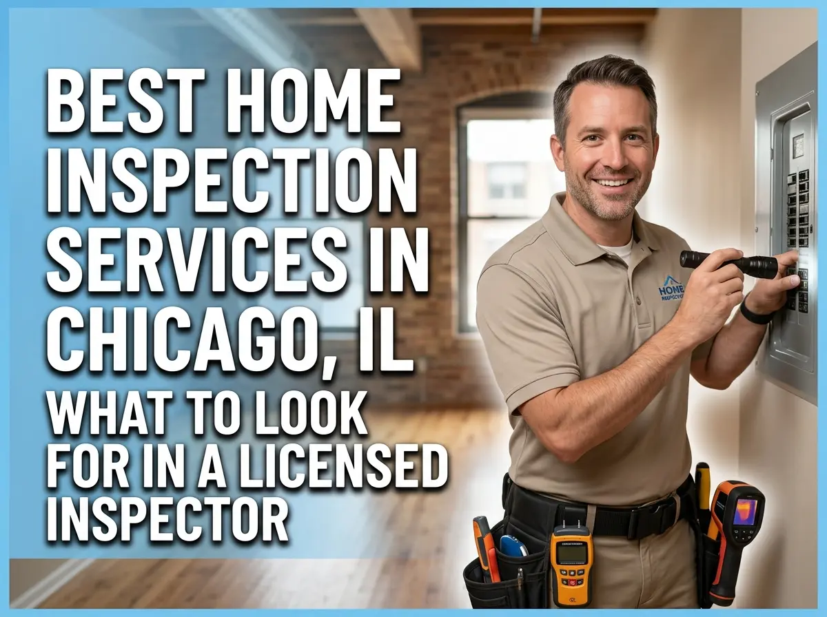 Best Home Inspection Services in Chicago, IL What to Look for in a Licensed Inspector