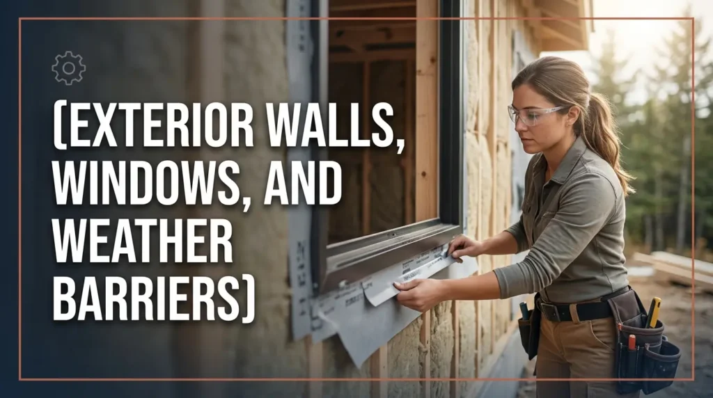 Exterior Walls, Windows, and Weather Barriers
