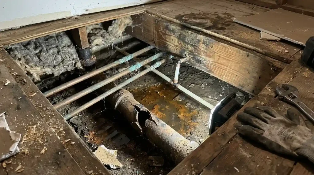 Hidden Plumbing Disasters Under the Floors