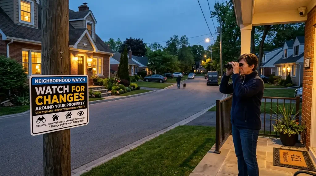 Watch for Changes Around Your Property