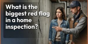 What is the biggest red flag in a home inspection
