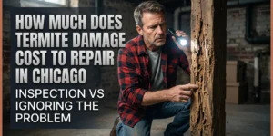 How Much Does Termite Damage Cost to Repair in Chicago Inspection vs Ignoring the Problem