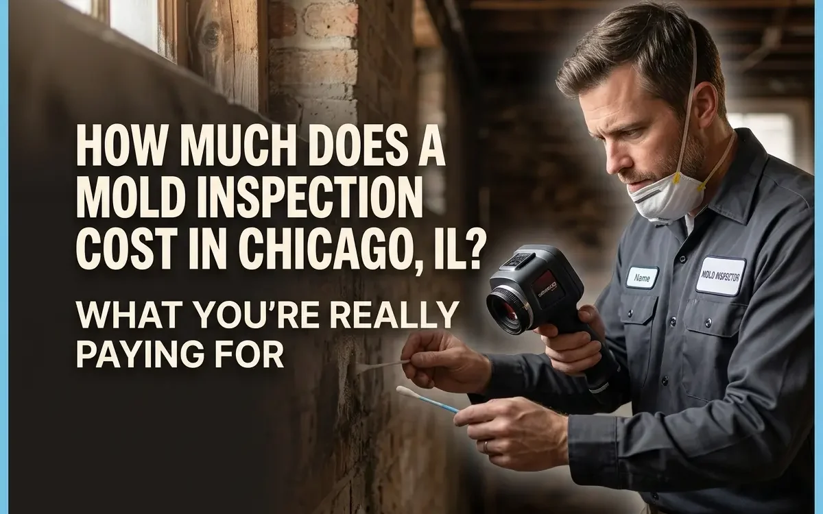 How Much Does a Mold Inspection Cost in Chicago, IL What You're Really Paying For
