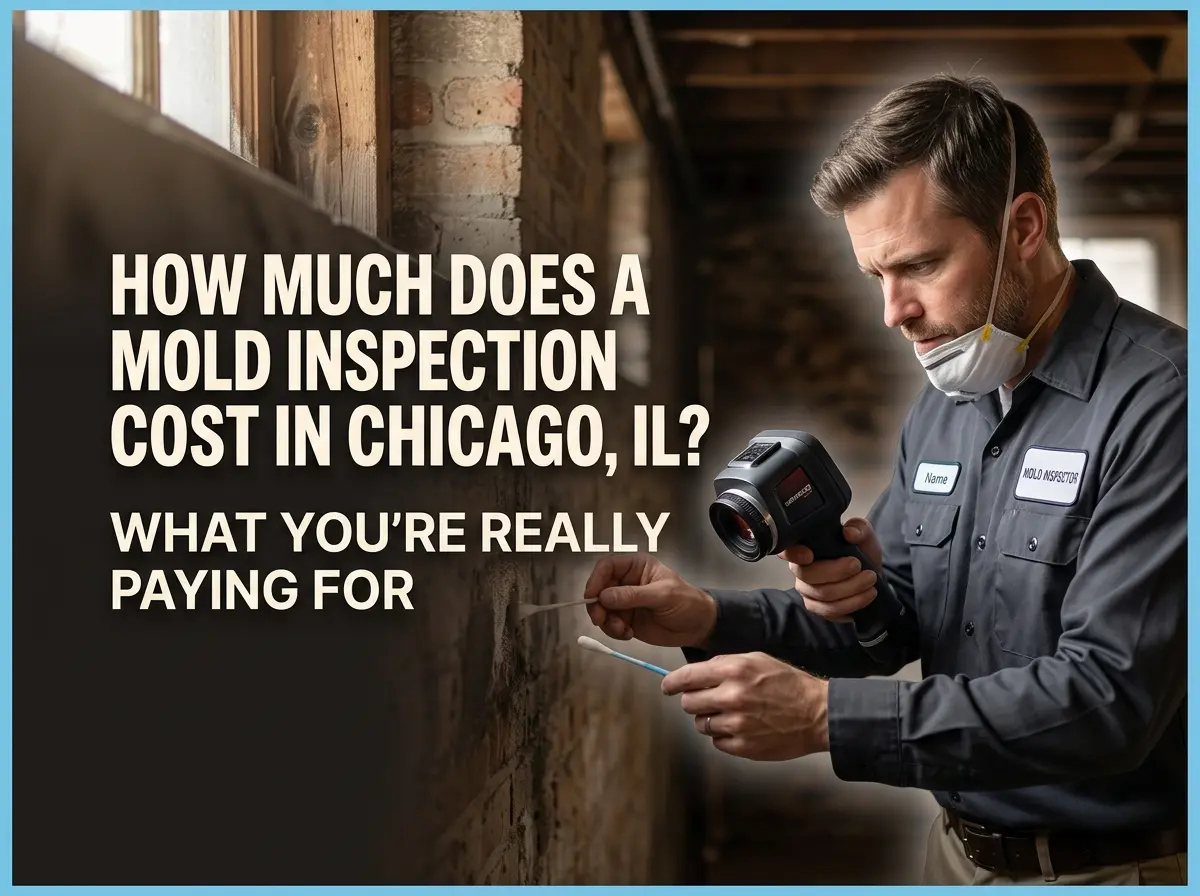 How Much Does a Mold Inspection Cost in Chicago, IL What You're Really Paying For