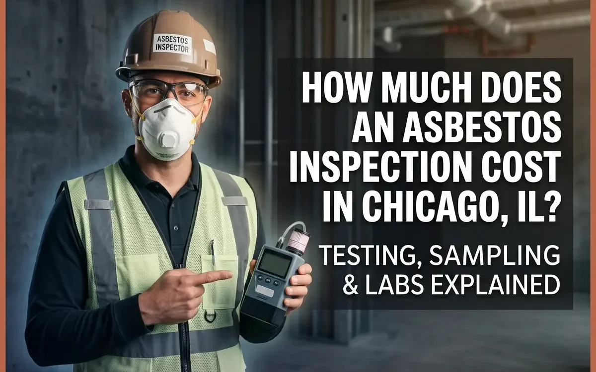 How Much Does an Asbestos Inspection Cost in Chicago, IL Testing, Sampling & Labs Explained