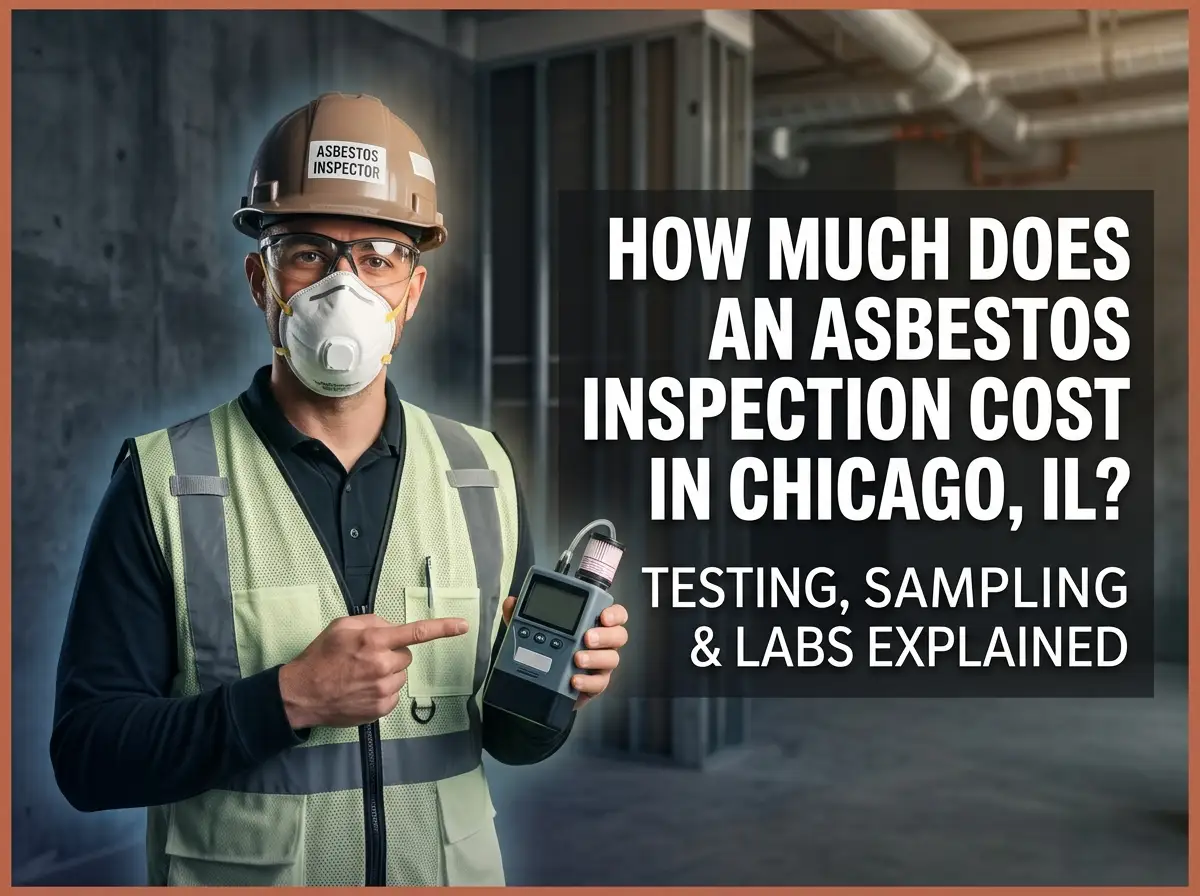 How Much Does an Asbestos Inspection Cost in Chicago, IL Testing, Sampling & Labs Explained