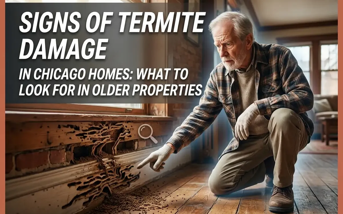 Signs of Termite Damage in Chicago Homes What to Look For in Older Properties