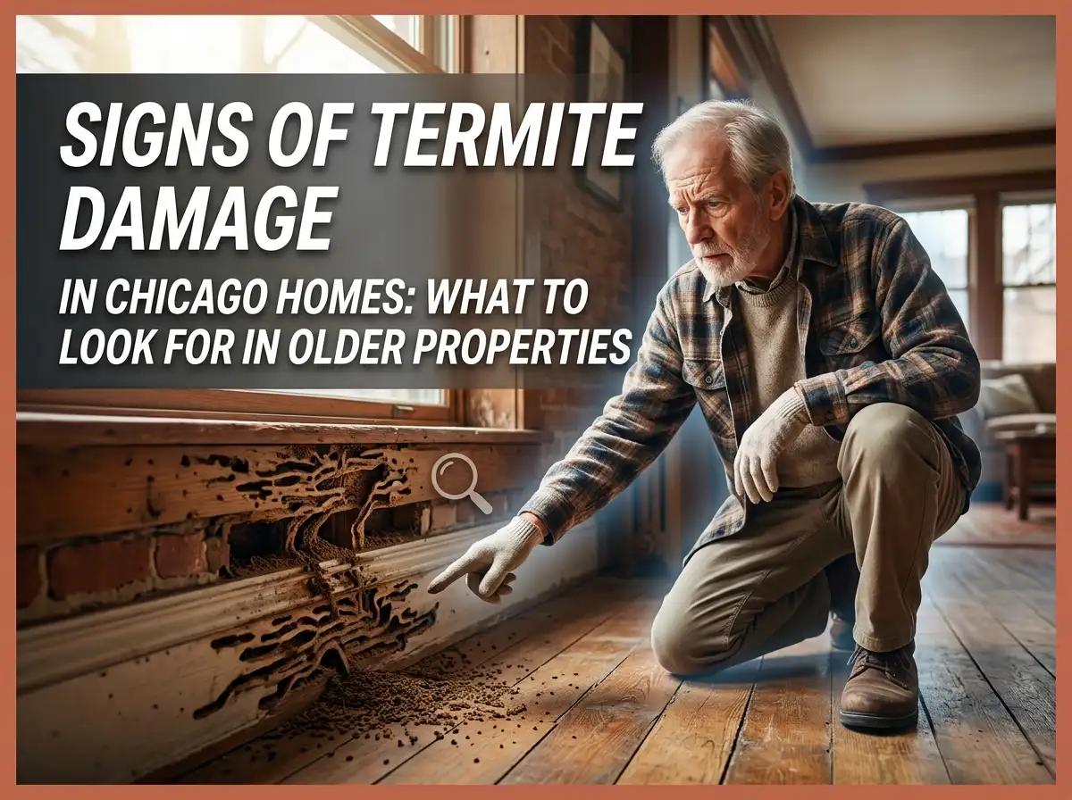 Signs of Termite Damage in Chicago Homes What to Look For in Older Properties