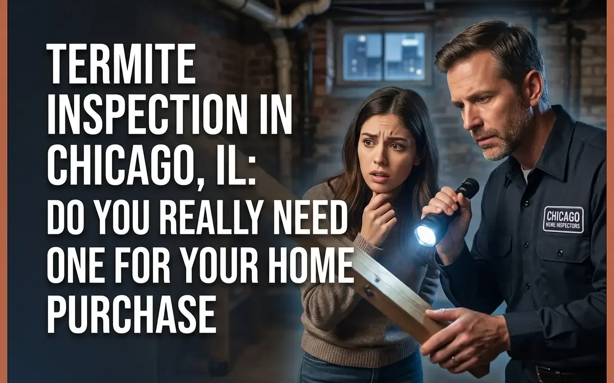 Termite Inspection in Chicago, IL: Do You Really Need One for Your Home Purchase