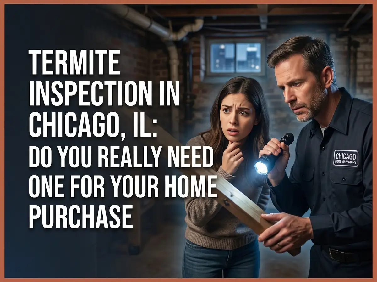 Termite Inspection in Chicago, IL: Do You Really Need One for Your Home Purchase