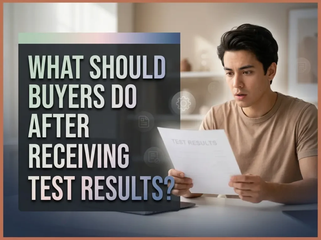 What Should Buyers Do After Receiving Test Results