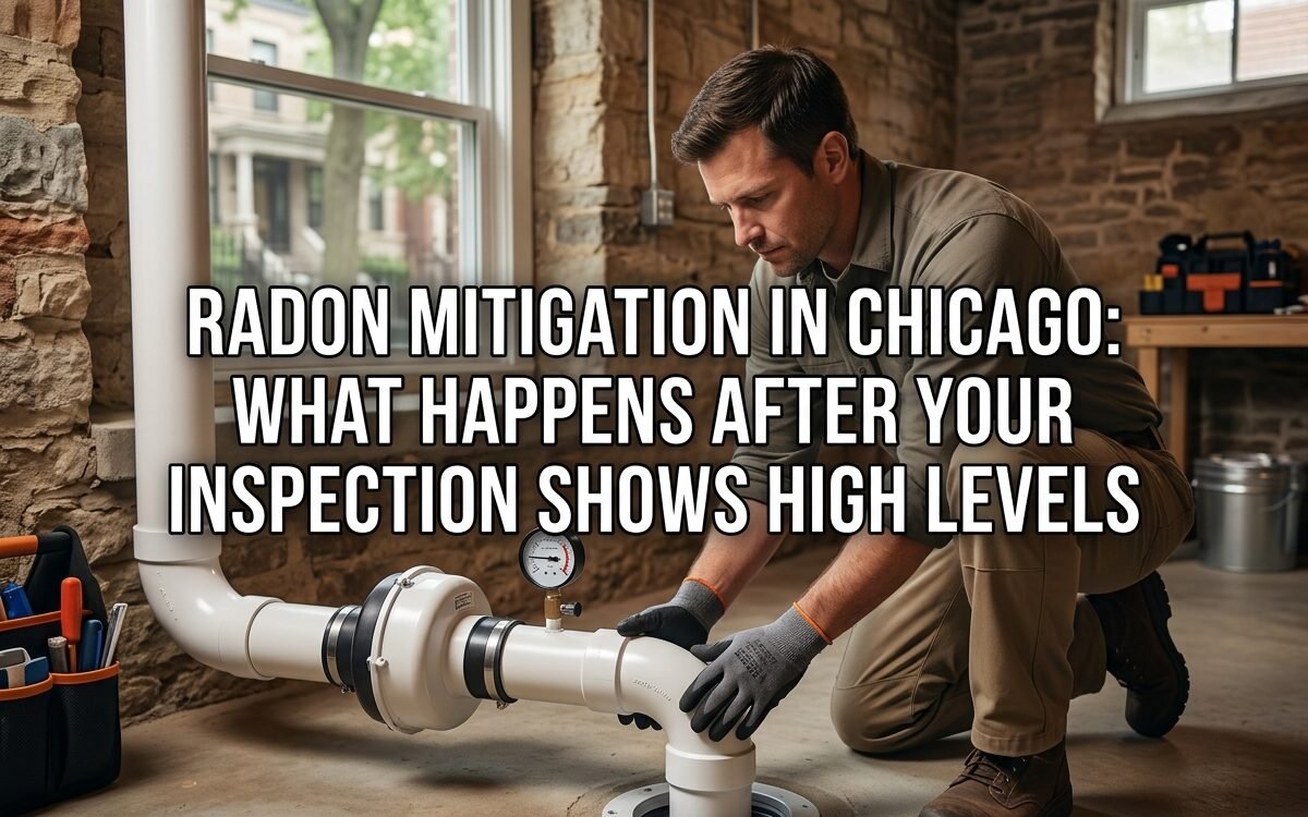Radon Mitigation in Chicago What Happens After Your Inspection Shows High Levels