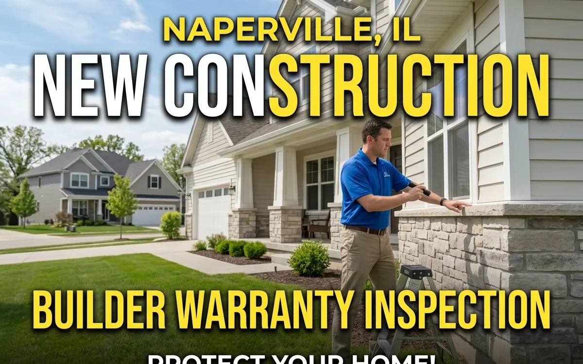 Builder Warranty Inspection for New Construction Homes in Naperville, IL