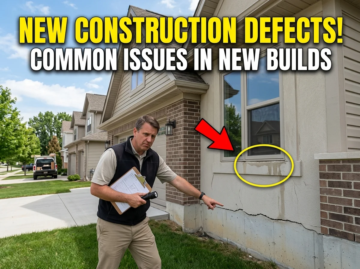 Blogs Common New Construction Defects Found in Schaumburg & Naperville Homes
