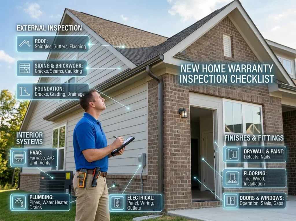 What Should a New Home Warranty Inspection Check